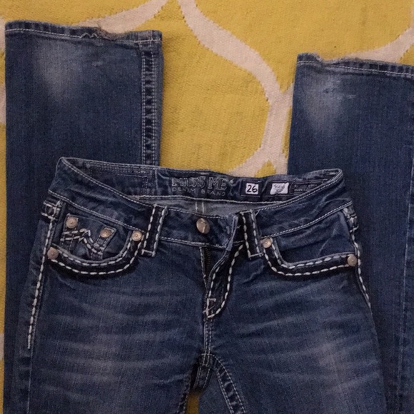 ‼️SOLD‼️Miss Me jeans - Picture 4 of 7